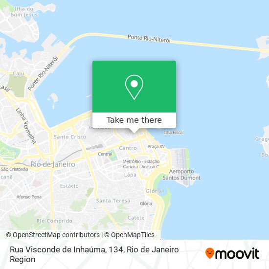Rua Visconde de Inhaúma, 134 map