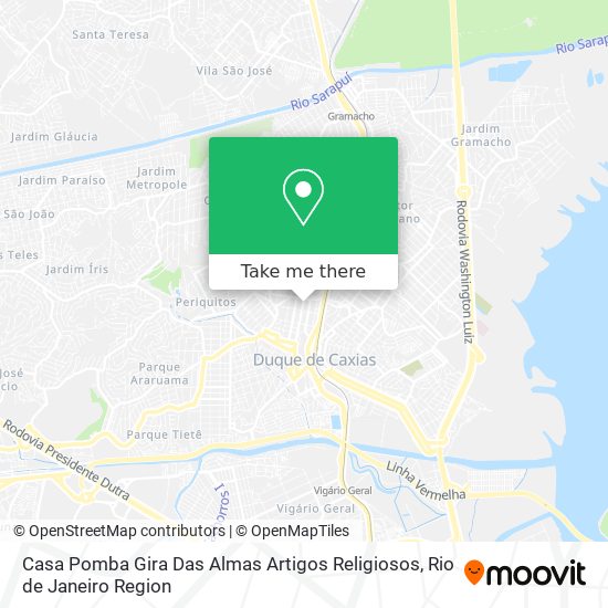 Casa Pomba Gira Das Almas Artigos Religiosos map