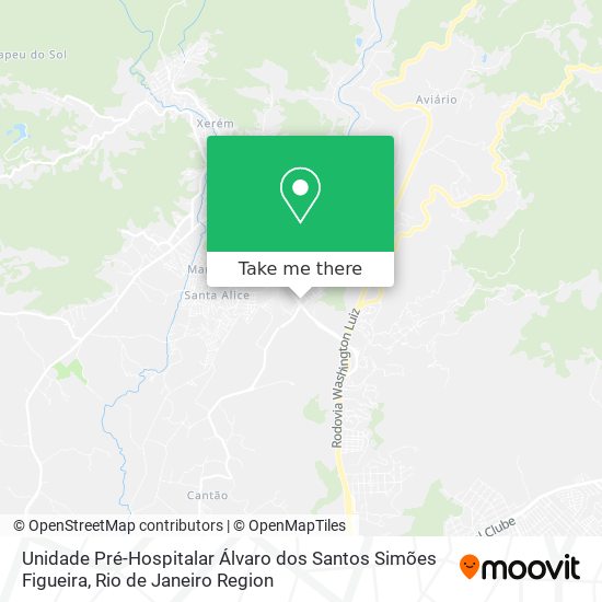 Unidade Pré-Hospitalar Álvaro dos Santos Simões Figueira map