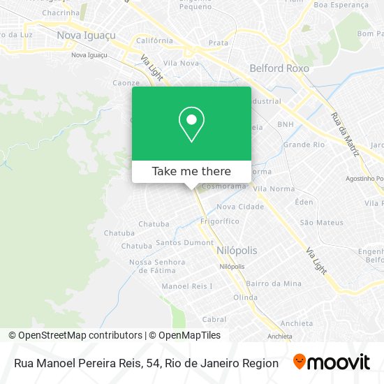 Rua Manoel Pereira Reis, 54 map