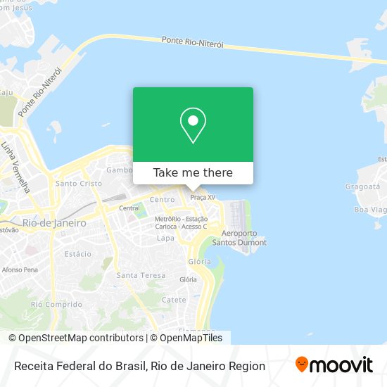 Receita Federal do Brasil map