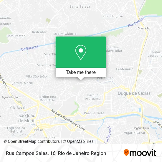 Rua Campos Sales, 16 map