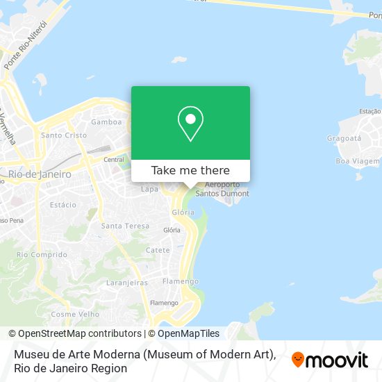 Museu de Arte Moderna (Museum of Modern Art) map