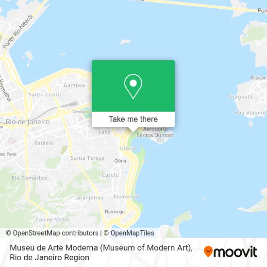 Museu de Arte Moderna (Museum of Modern Art) map