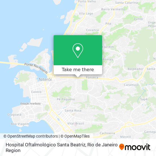 Hospital Oftalmológico Santa Beatriz map