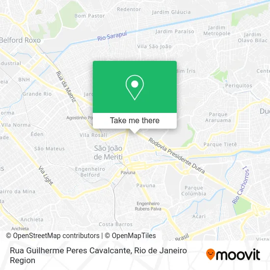 Rua Guilherme Peres Cavalcante map