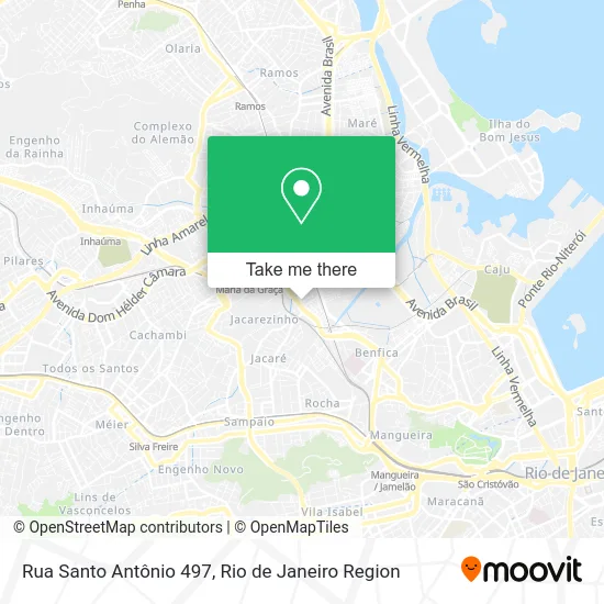 Rua Santo Antônio 497 map