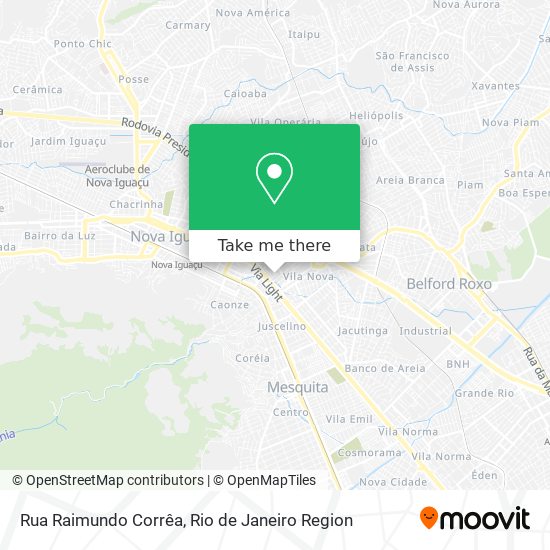 Rua Raimundo Corrêa map