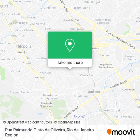 Rua Raimundo Pinto de Oliveira map