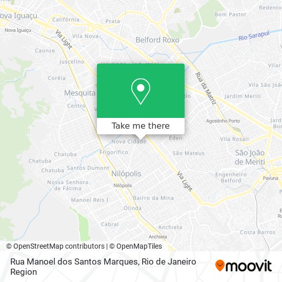 Rua Manoel dos Santos Marques map