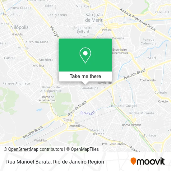 Rua Manoel Barata map