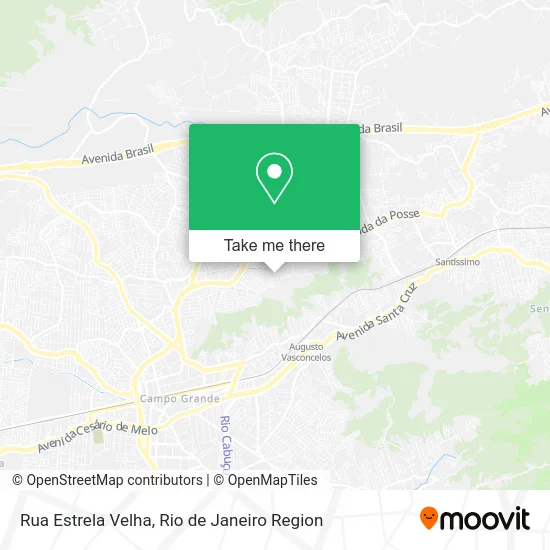 Rua Estrela Velha map