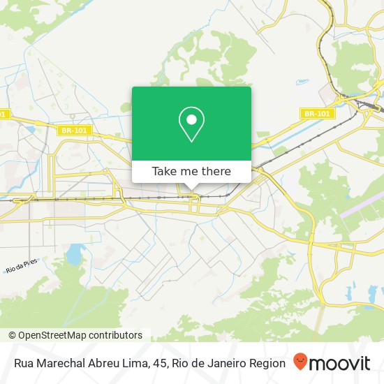 Mapa Rua Marechal Abreu Lima, 45