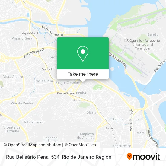 Rua Belisário Pena, 534 map