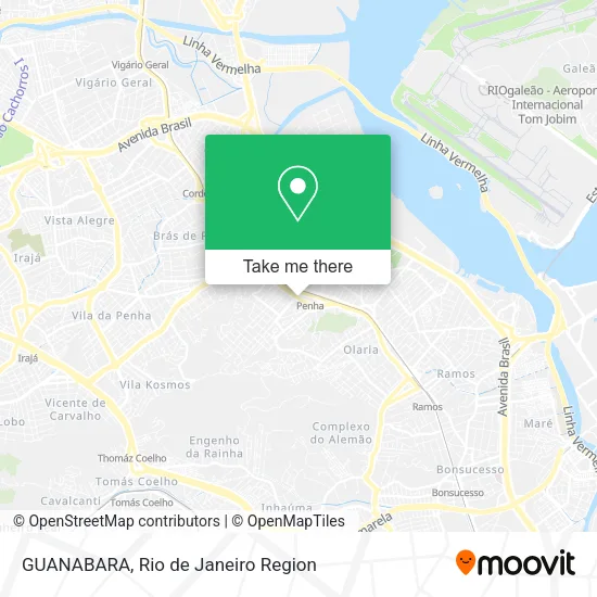GUANABARA map