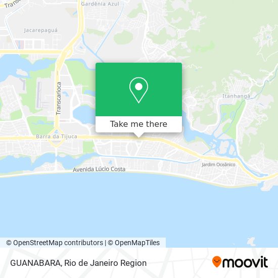 GUANABARA map