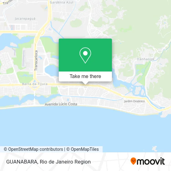 GUANABARA map
