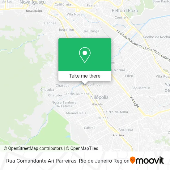 Rua Comandante Ari Parreiras map