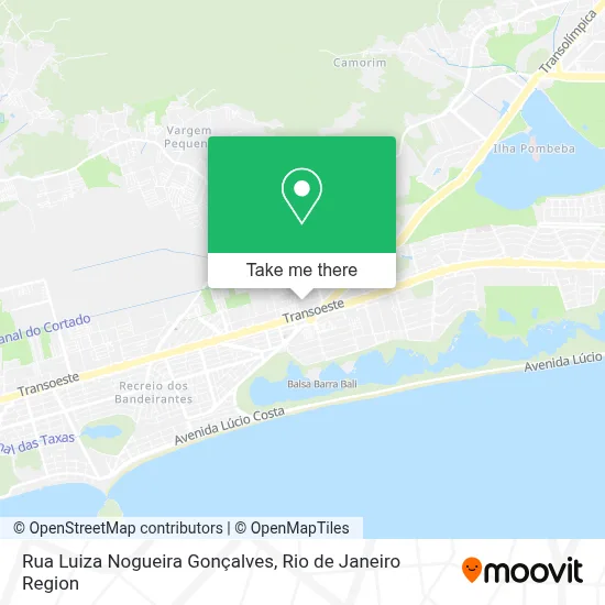 Rua Luiza Nogueira Gonçalves map