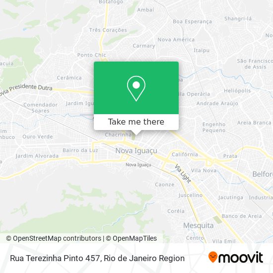 Rua Terezinha Pinto 457 map