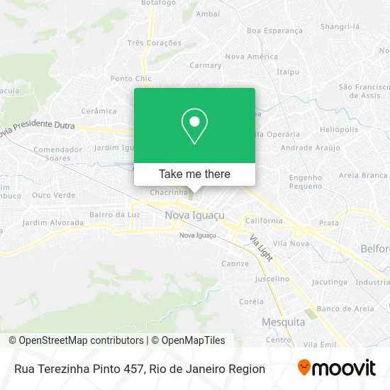 Rua Terezinha Pinto 457 map