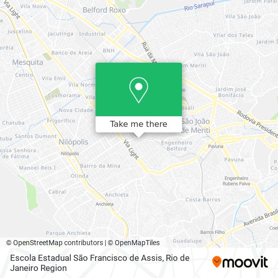 Escola Estadual São Francisco de Assis map