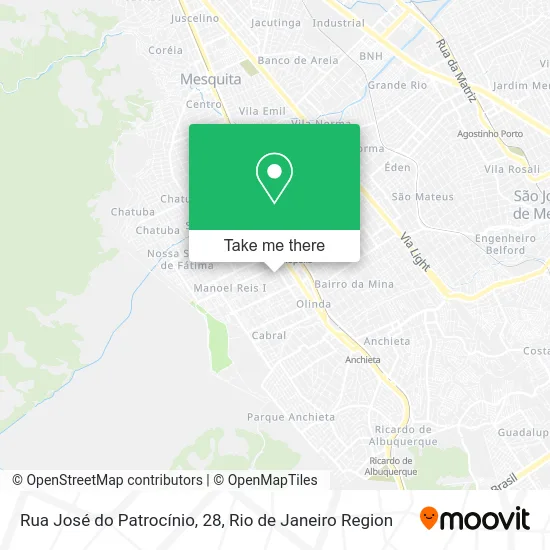 Rua José do Patrocínio, 28 map