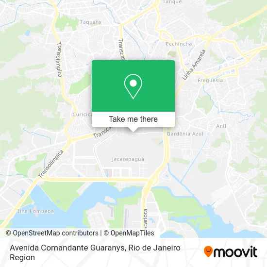 Avenida Comandante Guaranys map