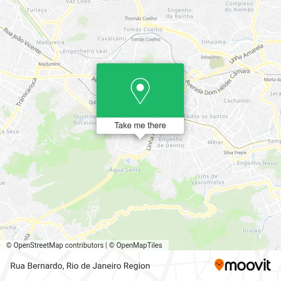 Rua Bernardo map