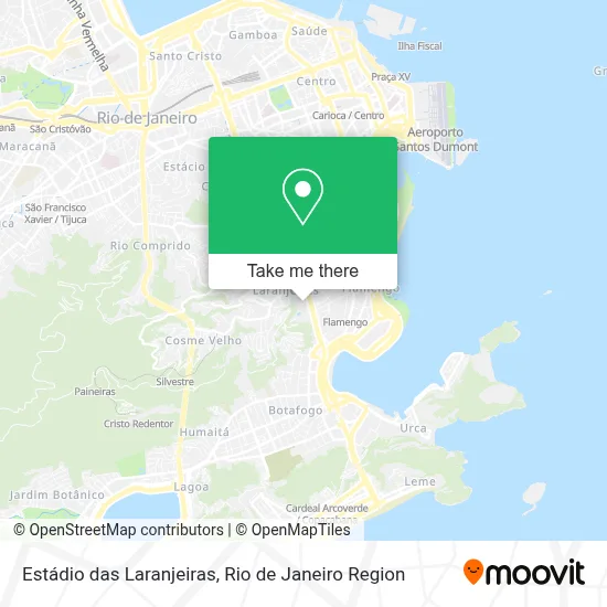 Estádio das Laranjeiras map