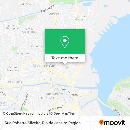 Rua Roberto Silveira map