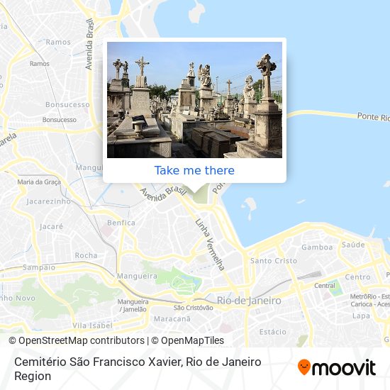 Cemitério São Francisco Xavier map