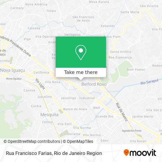 Rua Francisco Farias map