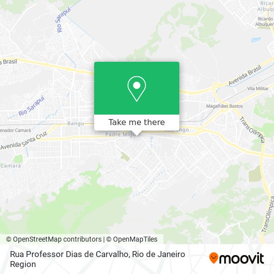 Rua Professor Dias de Carvalho map