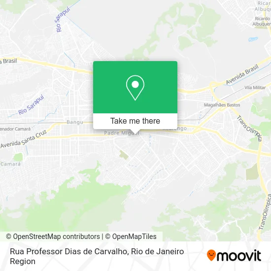 Rua Professor Dias de Carvalho map