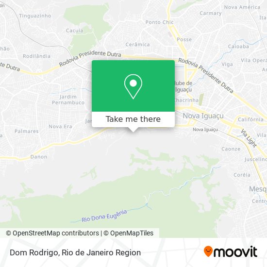 Mapa Dom Rodrigo