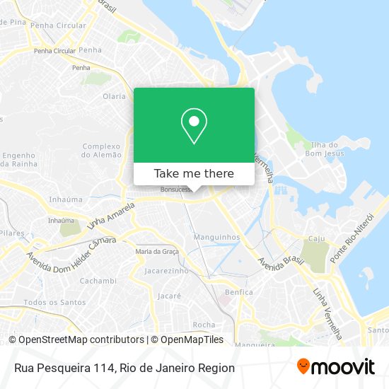 Mapa Rua Pesqueira 114