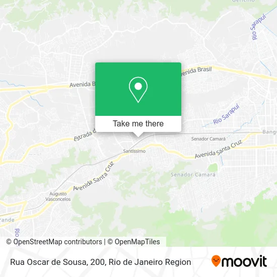 Rua Oscar de Sousa, 200 map