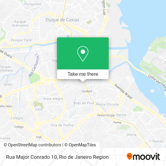 Rua Major Conrado 10 map