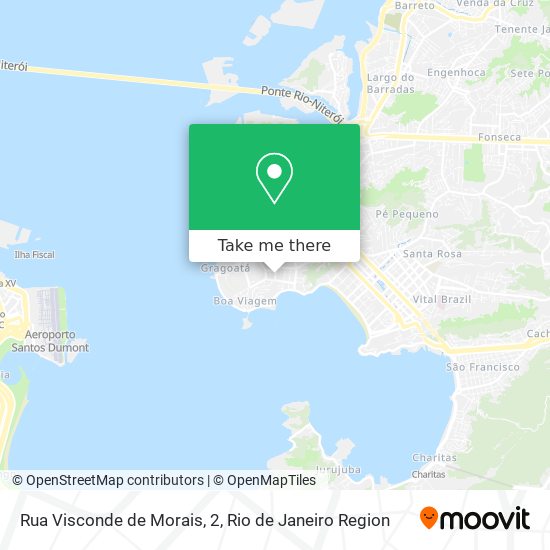 Rua Visconde de Morais, 2 map