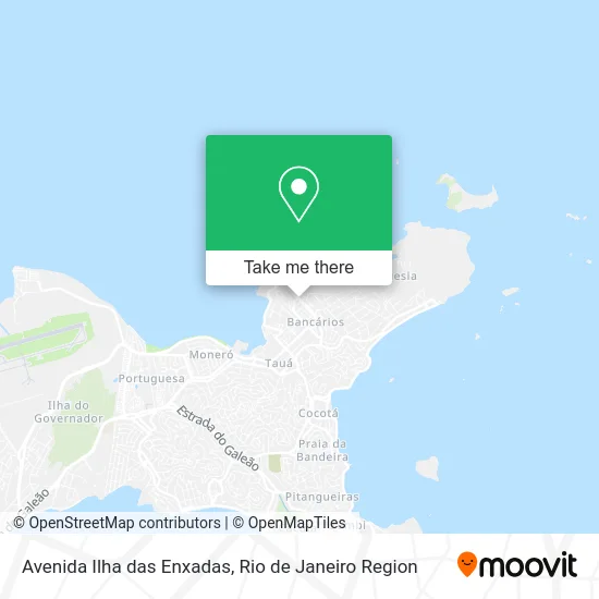 Avenida Ilha das Enxadas map