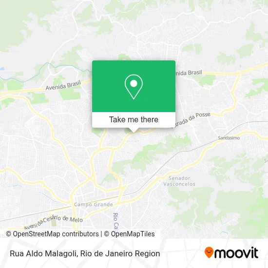 Rua Aldo Malagoli map