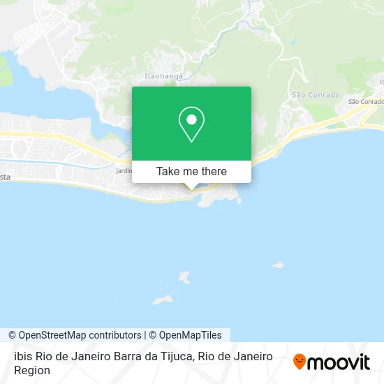 ibis Rio de Janeiro Barra da Tijuca map