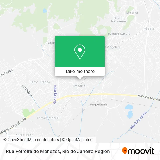 Rua Ferreira de Menezes map