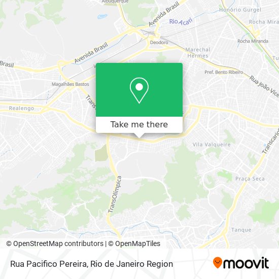 Rua Pacifico Pereira map