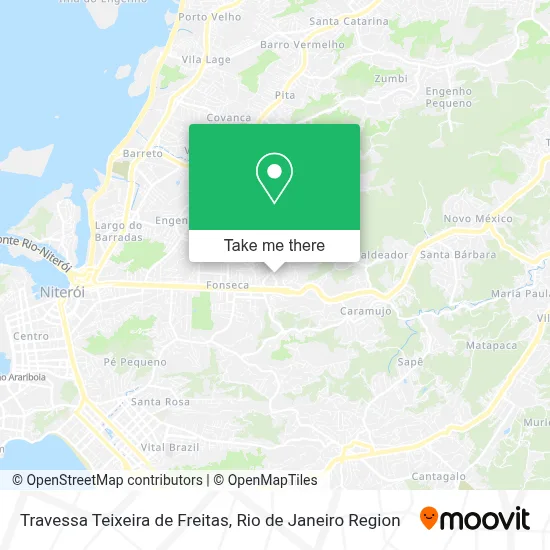 Travessa Teixeira de Freitas map