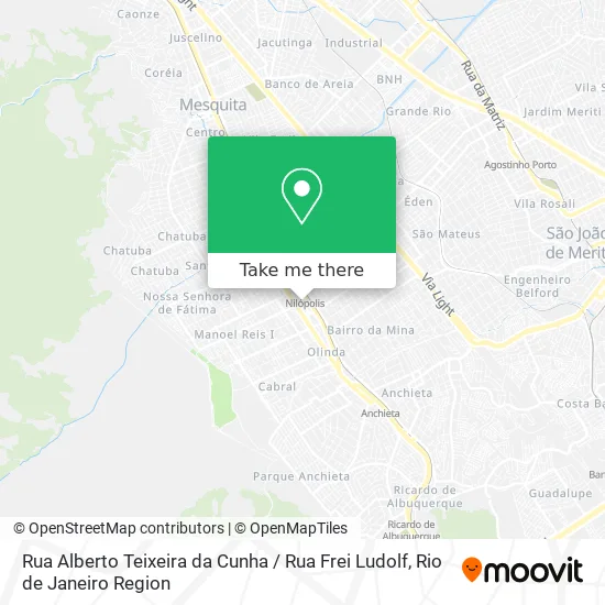 Rua Alberto Teixeira da Cunha / Rua Frei Ludolf map
