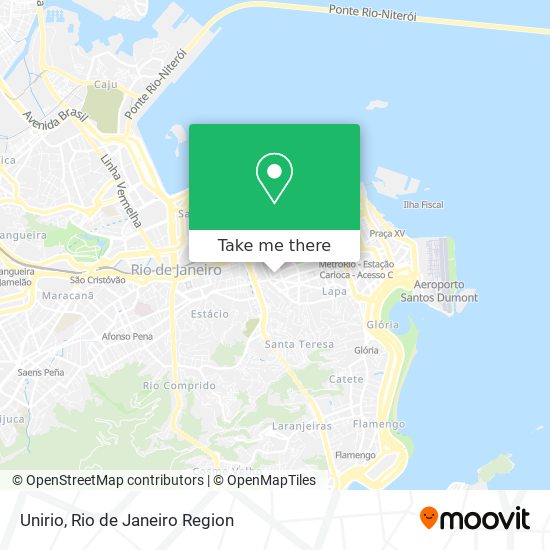 Mapa Unirio