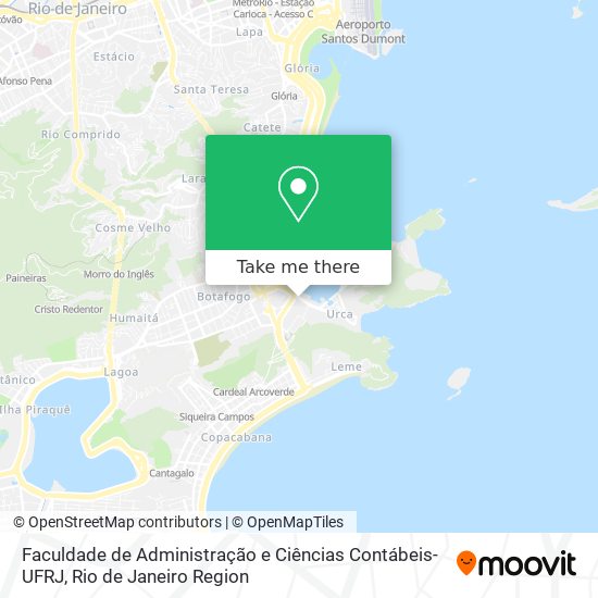 Faculdade de Administração e Ciências Contábeis-UFRJ map