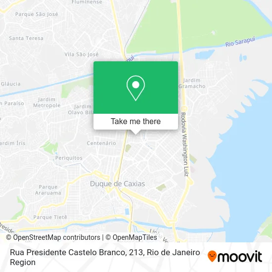 Rua Presidente Castelo Branco, 213 map